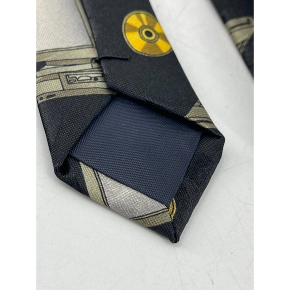 Steven Harris Desktop Computer CD Rom Tech Techy Geek Necktie Neck Tie 56" - Picture 8 of 10